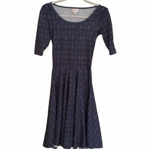 LulaRoe Nicole Dress XXS NWT